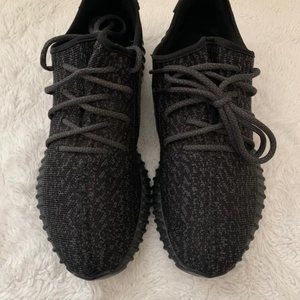 YEEZY Black Boost 350 Pirate Sneakers